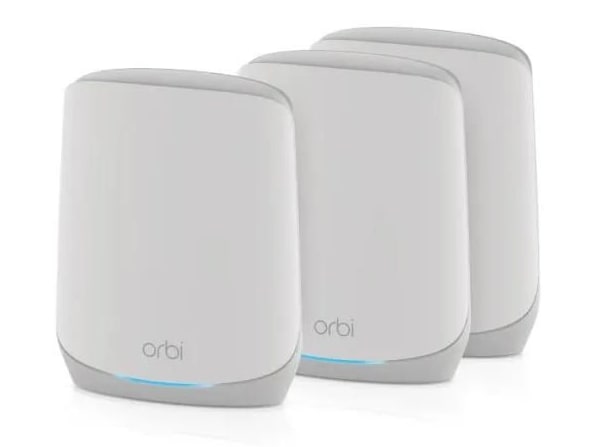 Netgear - Orbi RBK763S Tri-Band Wi-Fi 6 (802.11ax) Mesh Wi-Fi Systems