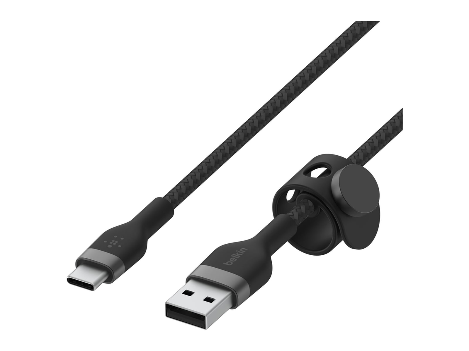 Belkin - Black BoostCharge Pro Flex USB-A to USB-C Cable Charging Cables