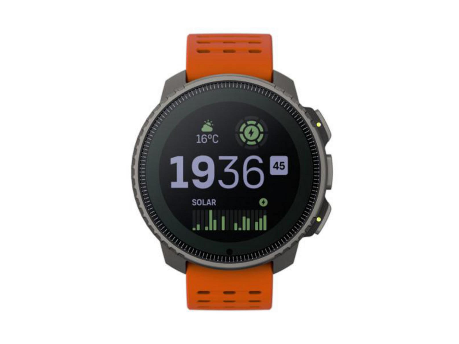 Suunto - Vertical Titanium Solar Smart Watches - Canyon