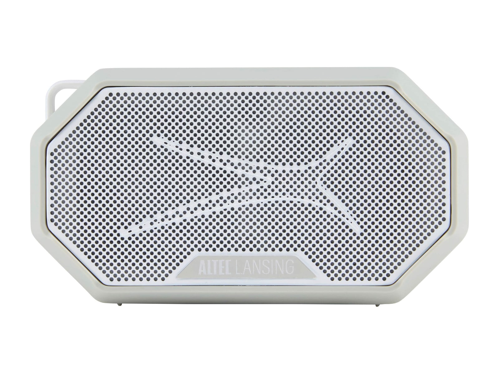 Altec Lansing - HydraMini 2.0 Bluetooth Portable Speakers - Gray/White