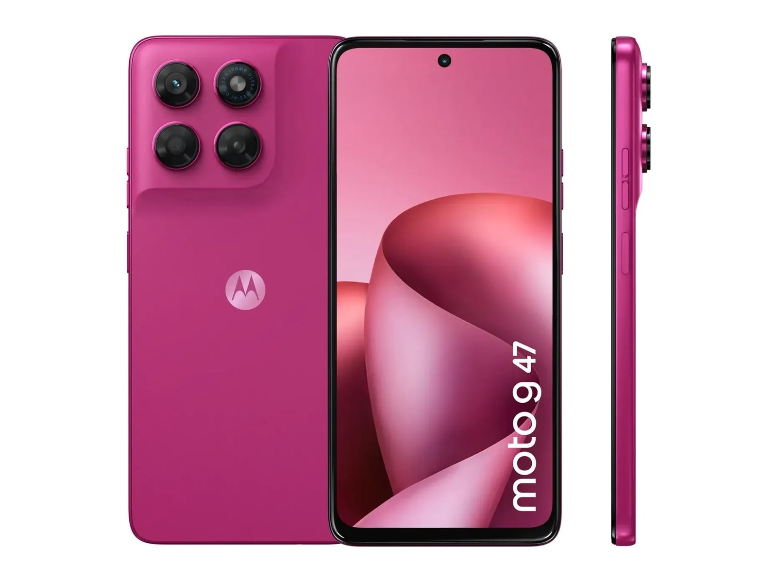 Motorola - Moto G47 5G 128GB - Pantone Fuchsia Red