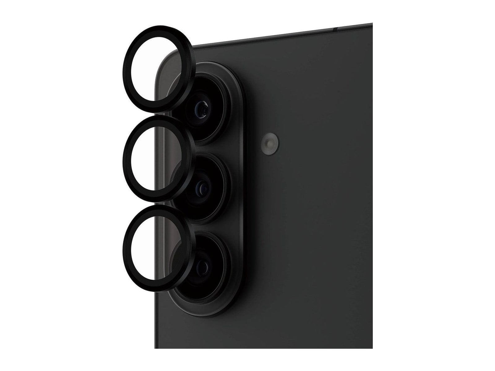 PanzerGlass - Hoops Camera Lens Protector Black Samsung Galaxy S26