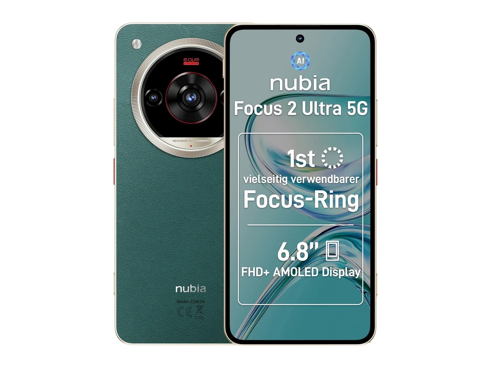 Nubia - Focus 2 Ultra 5G 512GB - Forest Green