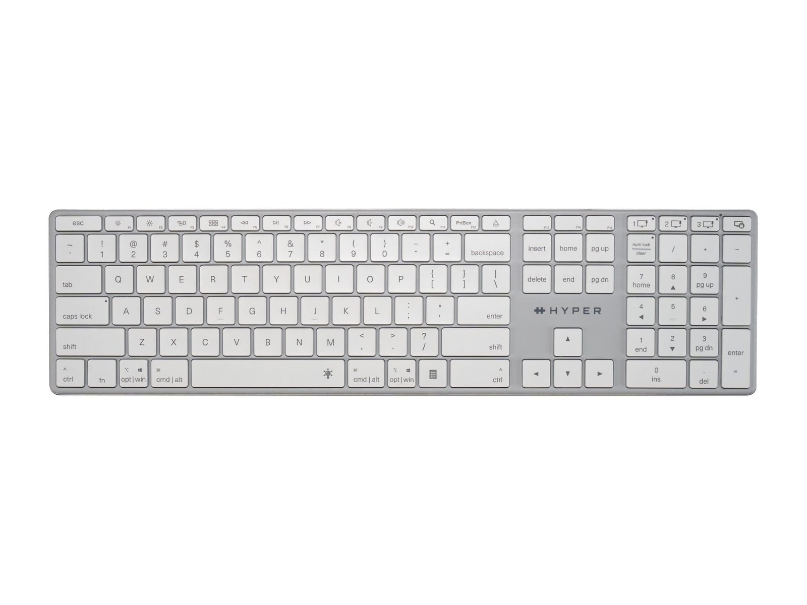 Hyper - HyperSpace Bluetooth Wireless Keyboard Wireless Keyboards