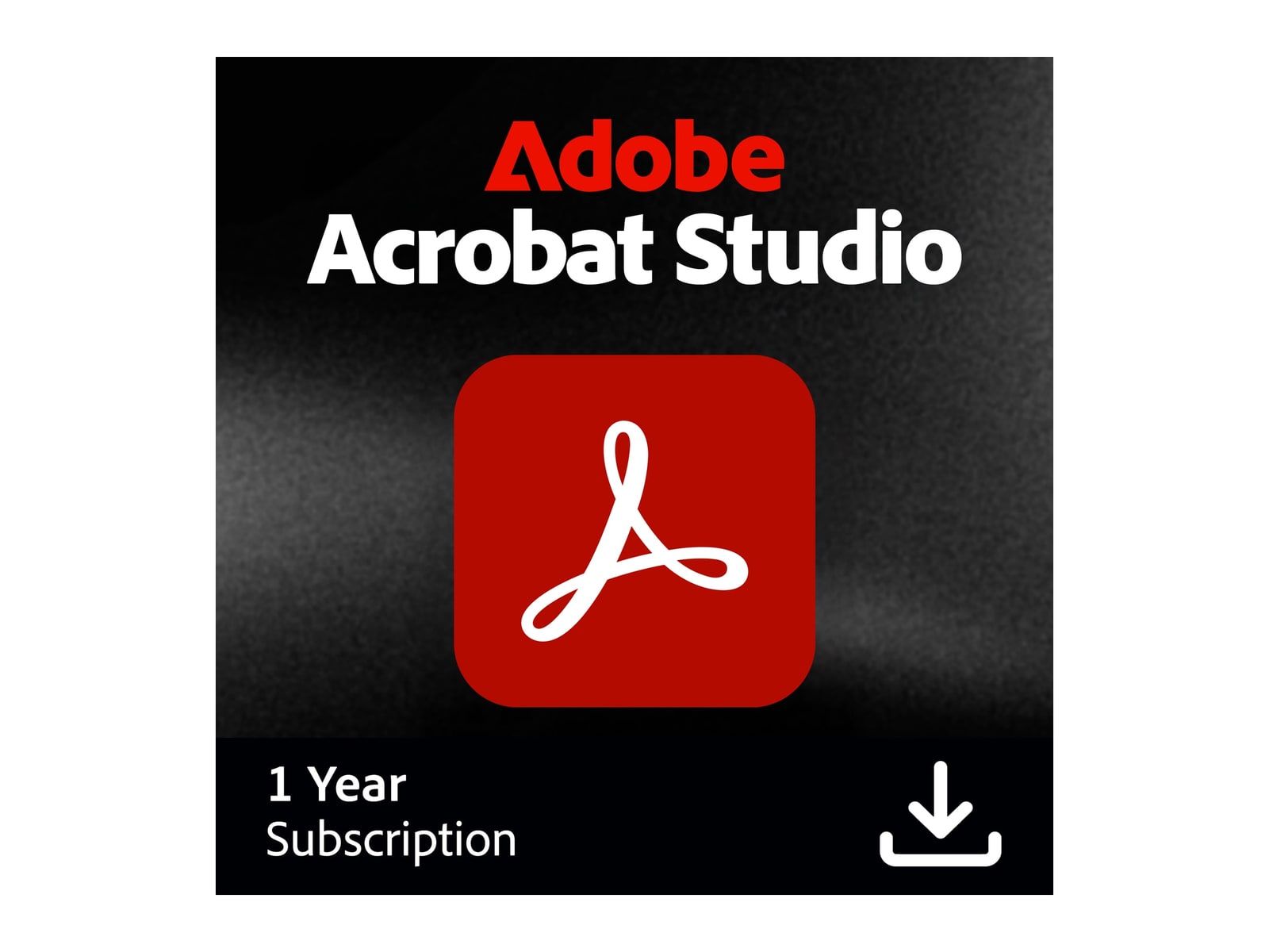 Adobe - Acrobat Studio (12-Month License) Office Software