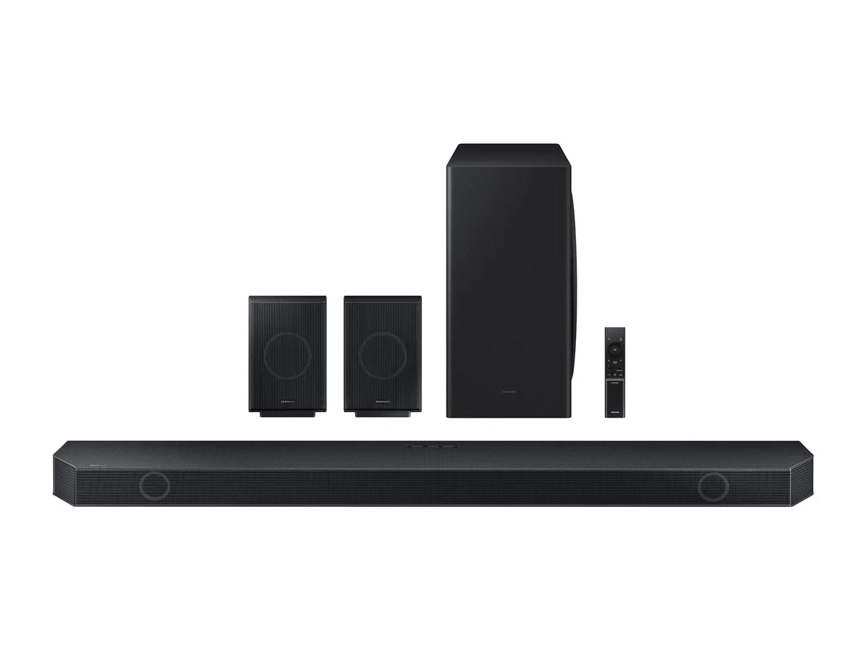 Samsung - HW-Q930D 9.1.4ch Dolby Atmos Soundbars - Black