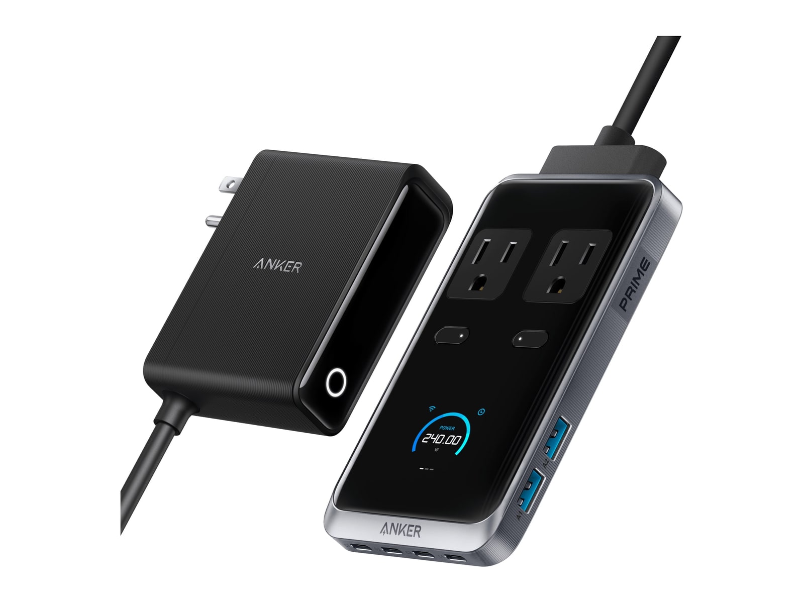 Anker - Prime Charging Station (8-in-1, 240W) Wall Chargers
