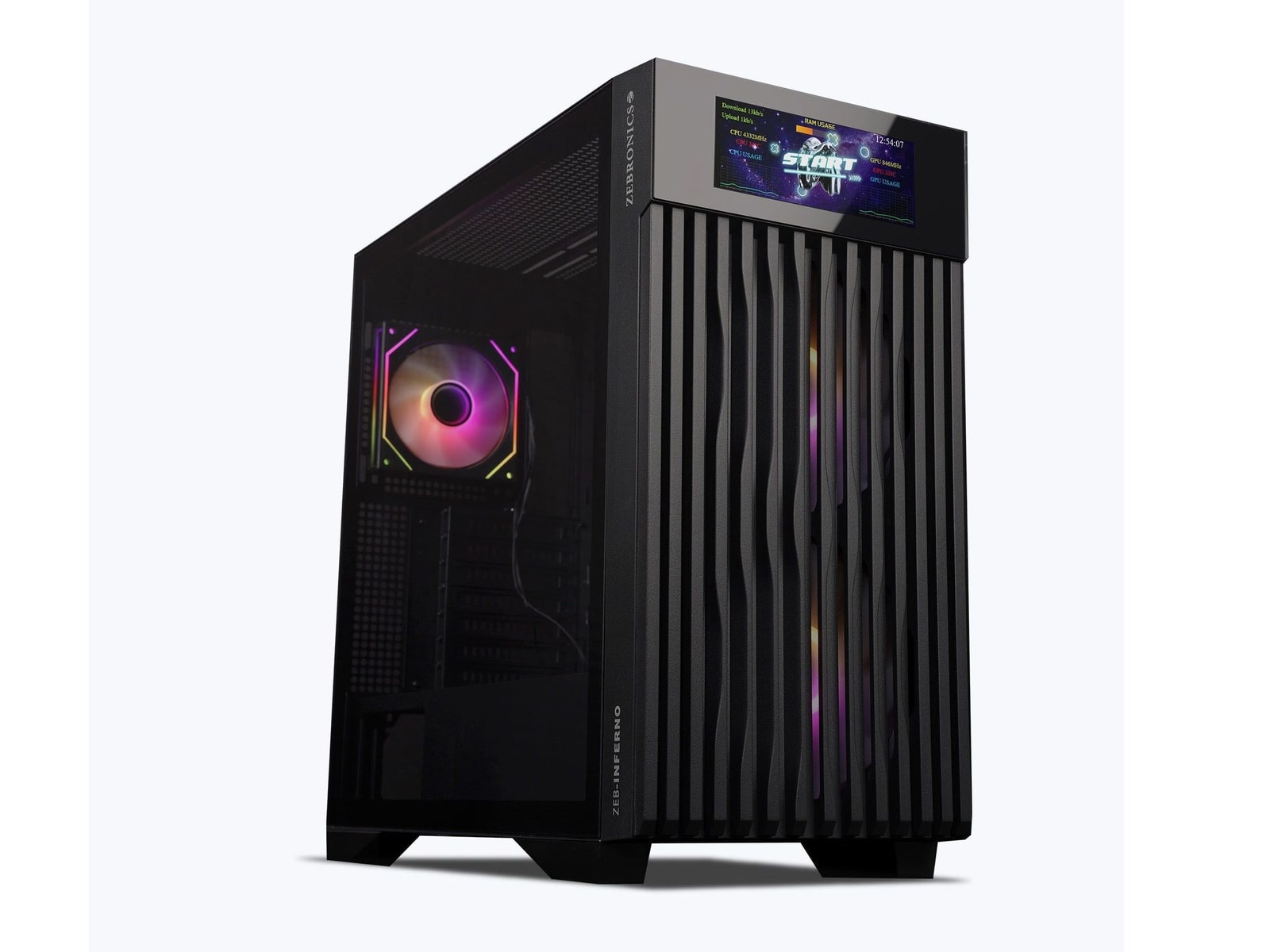 Zebronics - Zeb Inferno Computer Cases