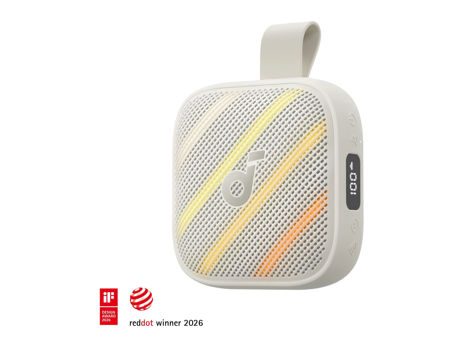 Soundcore - Boom Go 3i Bluetooth Portable Speakers - Beige