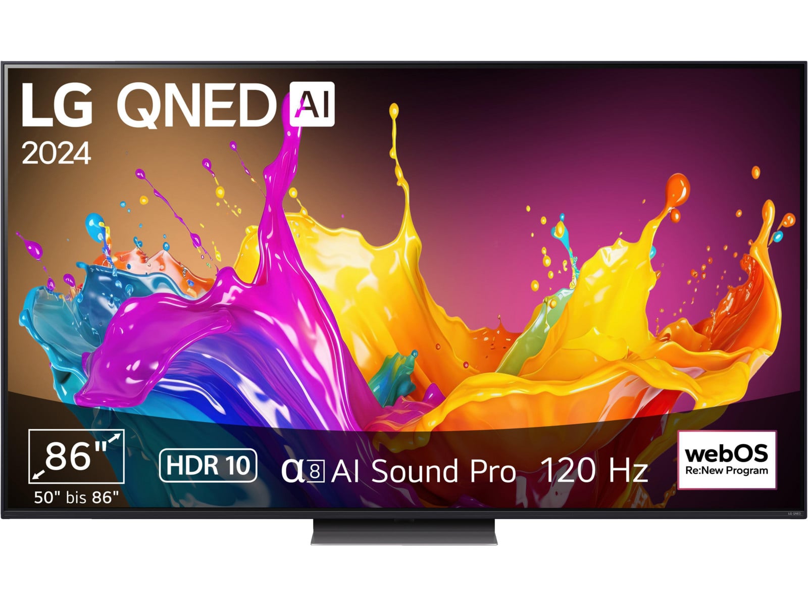LG - QNED86T6 86 inch 4K/8K TVs