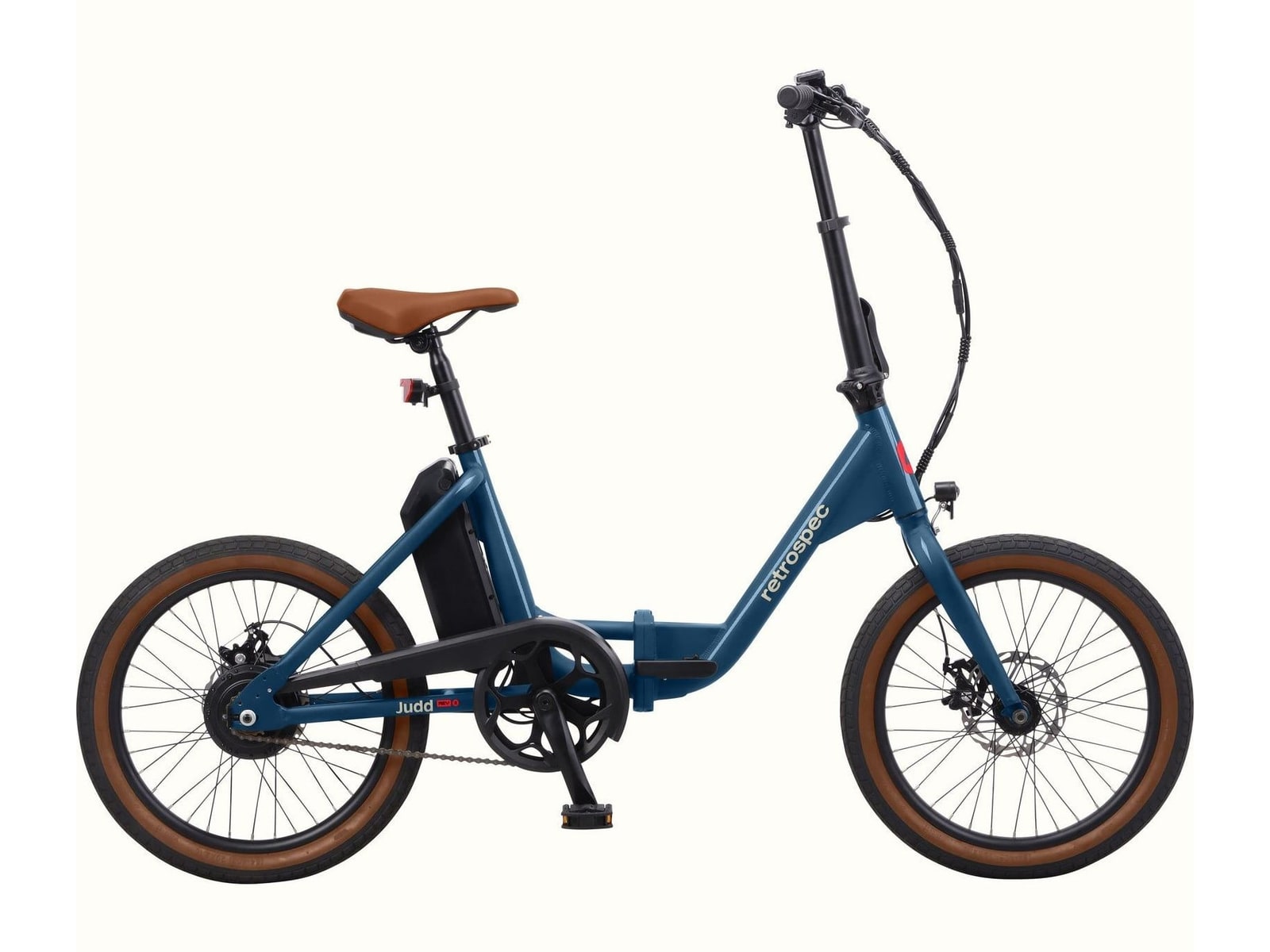 Retrospec - Judd Rev 2 Folding Navy Electric Bikes