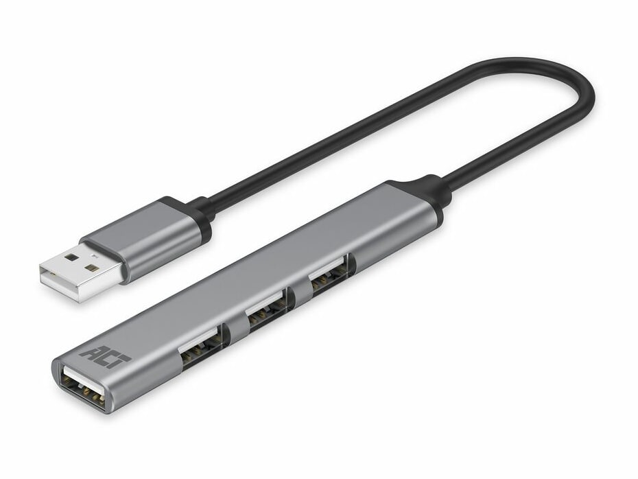 ACT - AC6225 USB Hubs - Gray