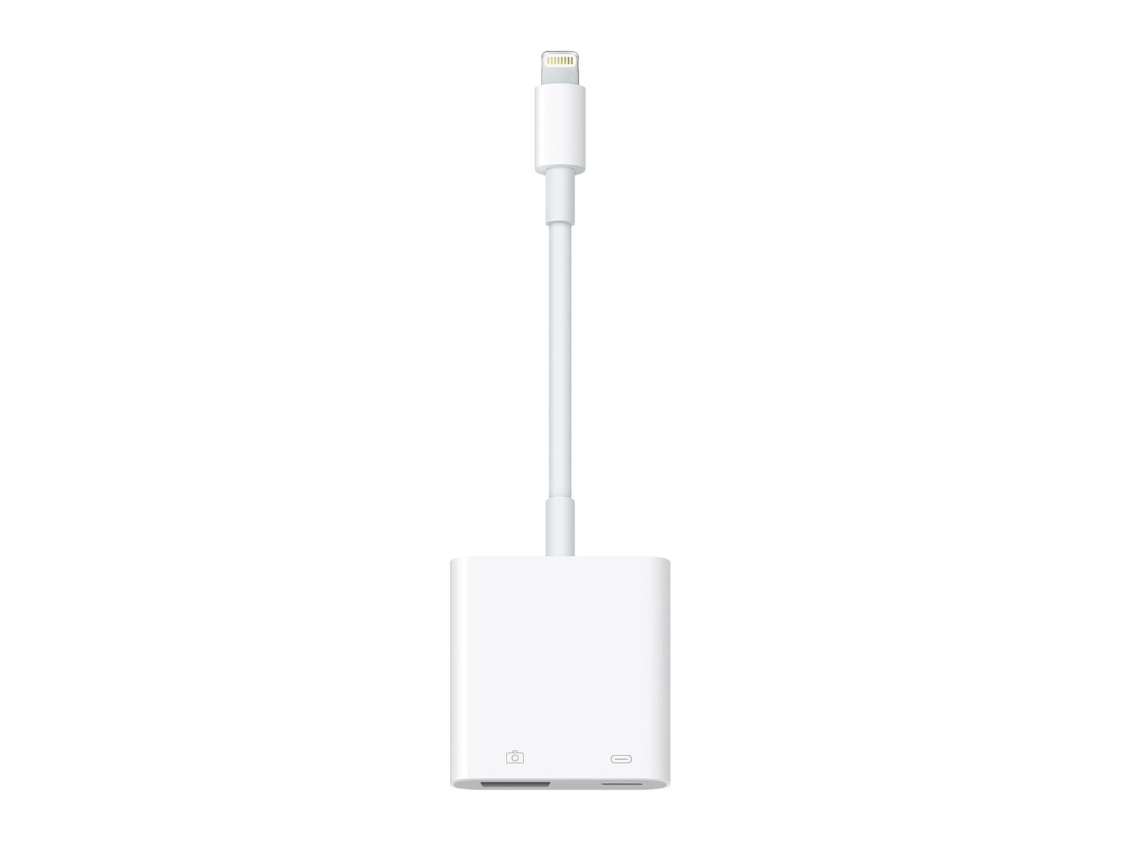 Apple - Lightning to USB 3 Camera Adapter - White