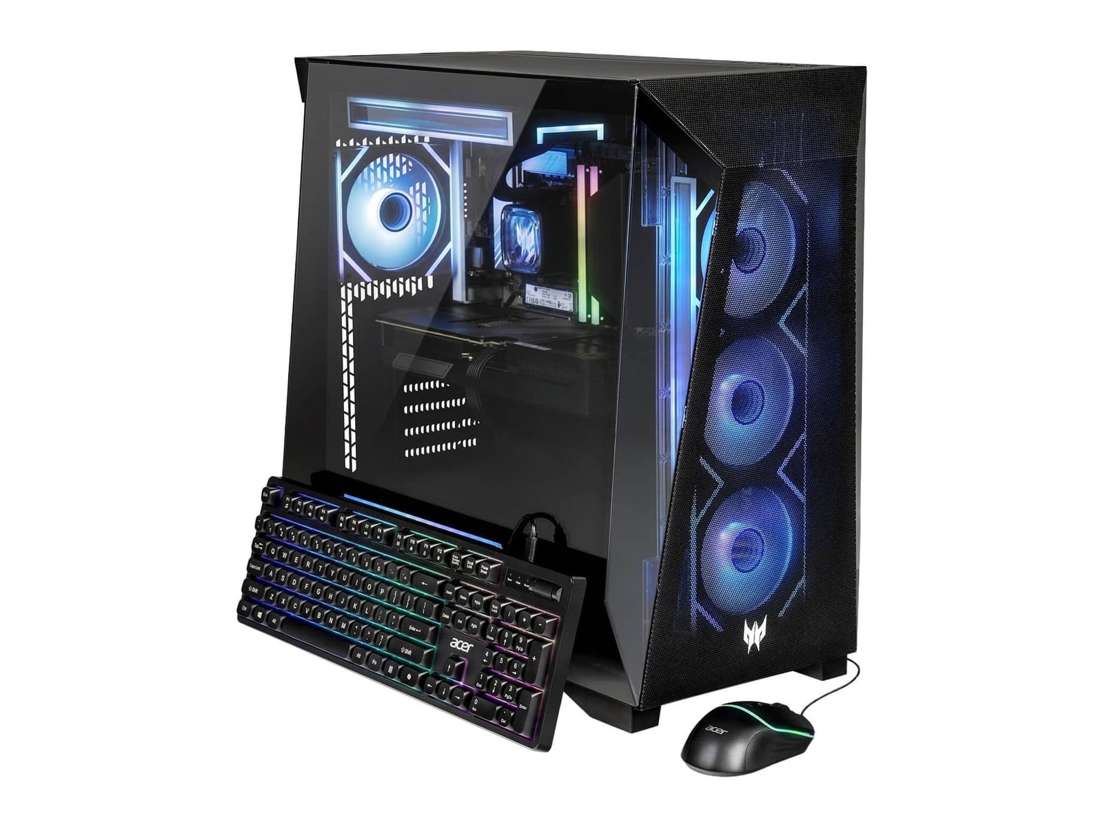 Acer - Predator Orion 6000 PO6-605-UB15 - Intel Core Ultra 7 265KF chip - 32GB Memory - 1TB SSD - Black