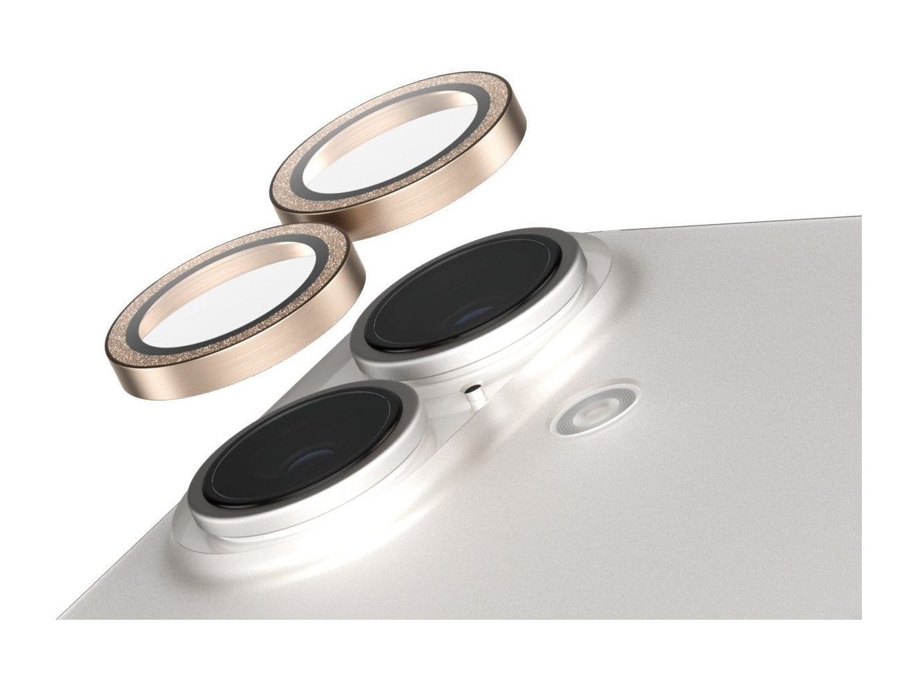 PanzerGlass - SAFE. Camera Lens Protector Glitter Gold iPhone 16