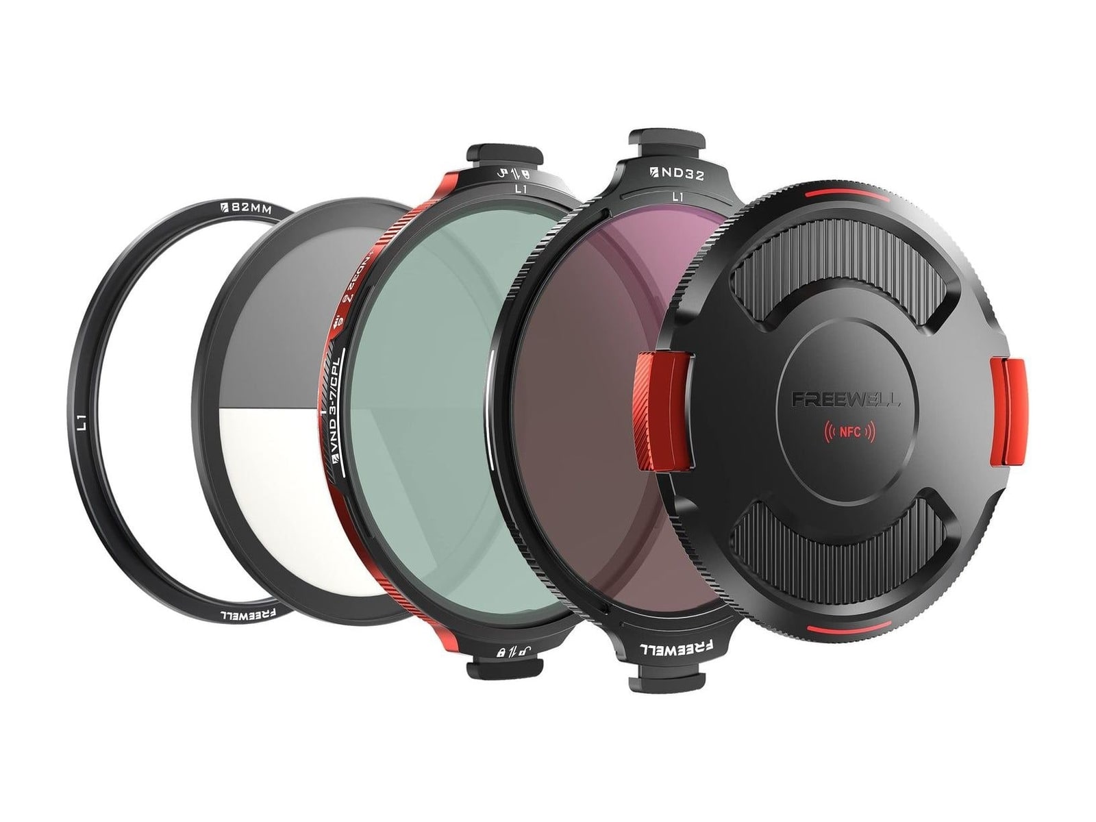 Freewell - Real Locking VND/CPL Filter All Day Kit Camera Accessories
