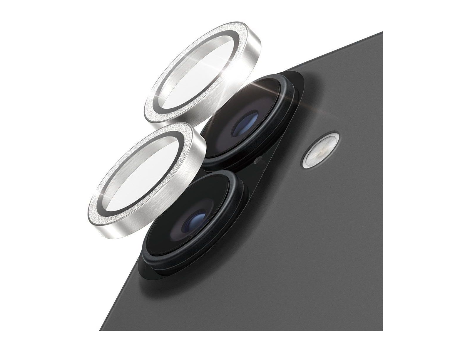 PanzerGlass - Hoops Camera Lens Protector Glitter Silver iPhone 17