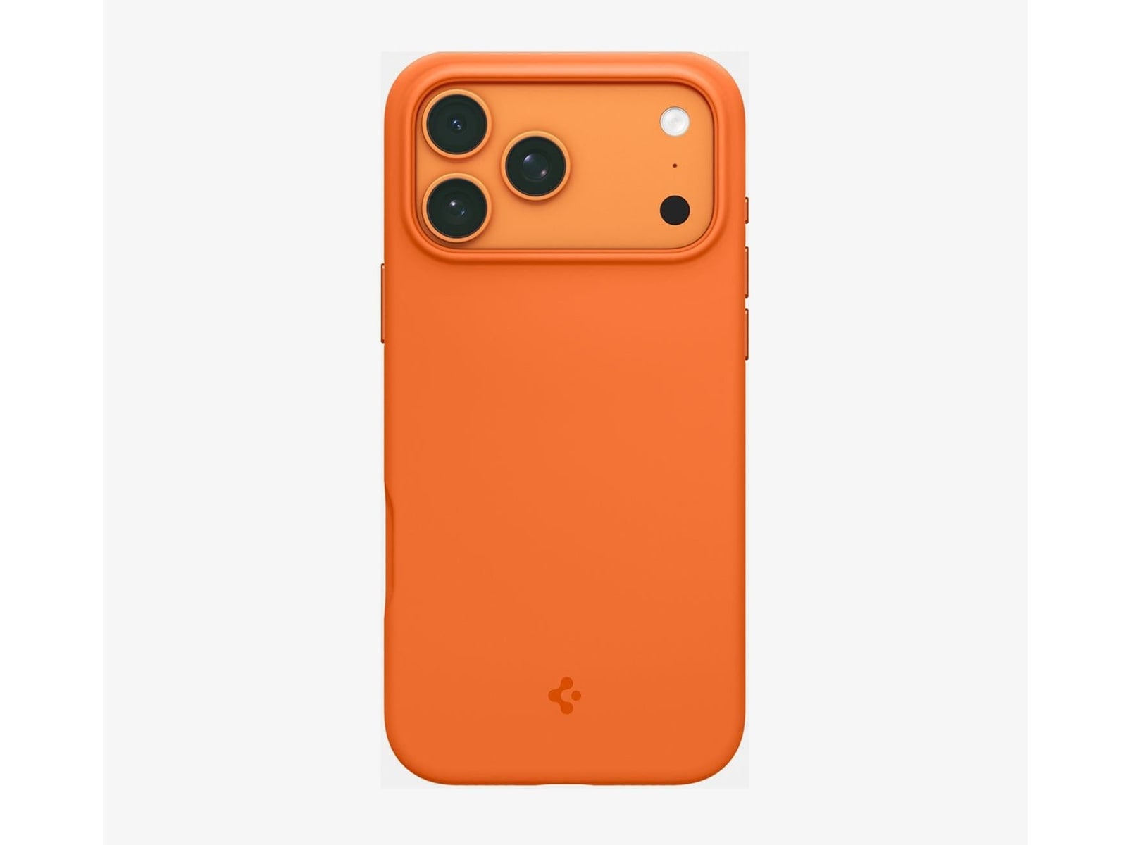 Spigen - Silicone Fit (Mag Fit) - iPhone 17 Pro Max - Cosmic Orange