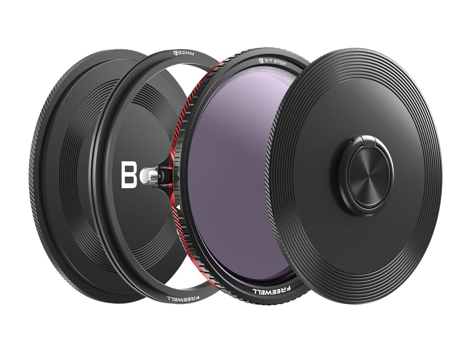 Freewell - V2 Magnetic Hybrid VND/CPL 3-7 Stops Filter Camera Accessories