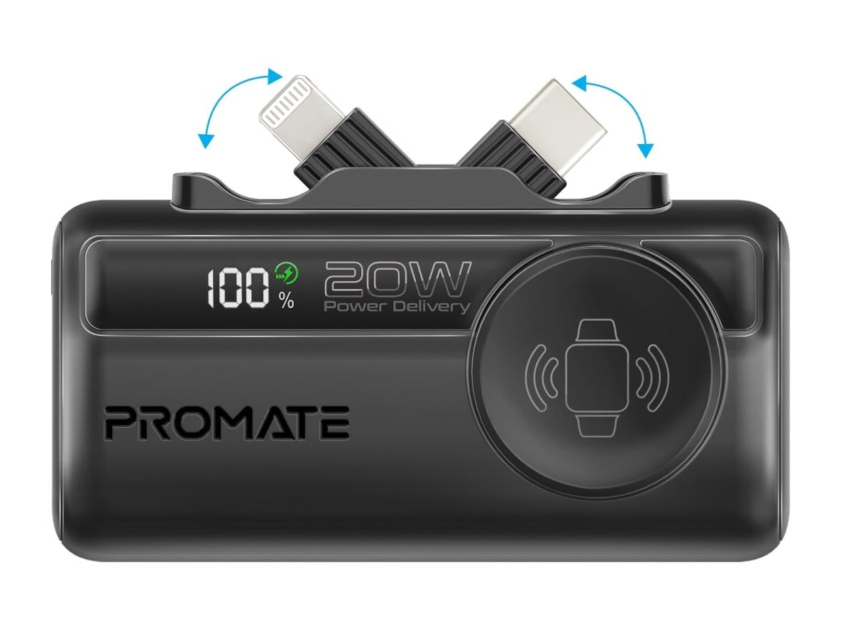 Promate - PowerUp-Trio Black Power Banks
