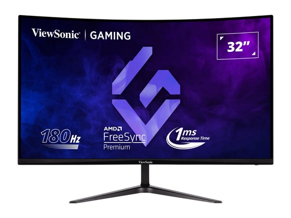 ViewSonic - 32" VX3218C-2K WQHD 180Hz Gaming Monitors