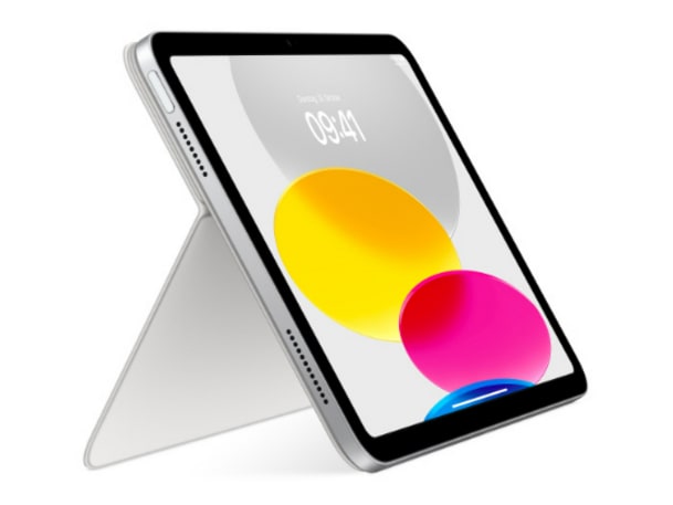 Apple - Magic Keyboard Folio for iPad (A16) - German - White