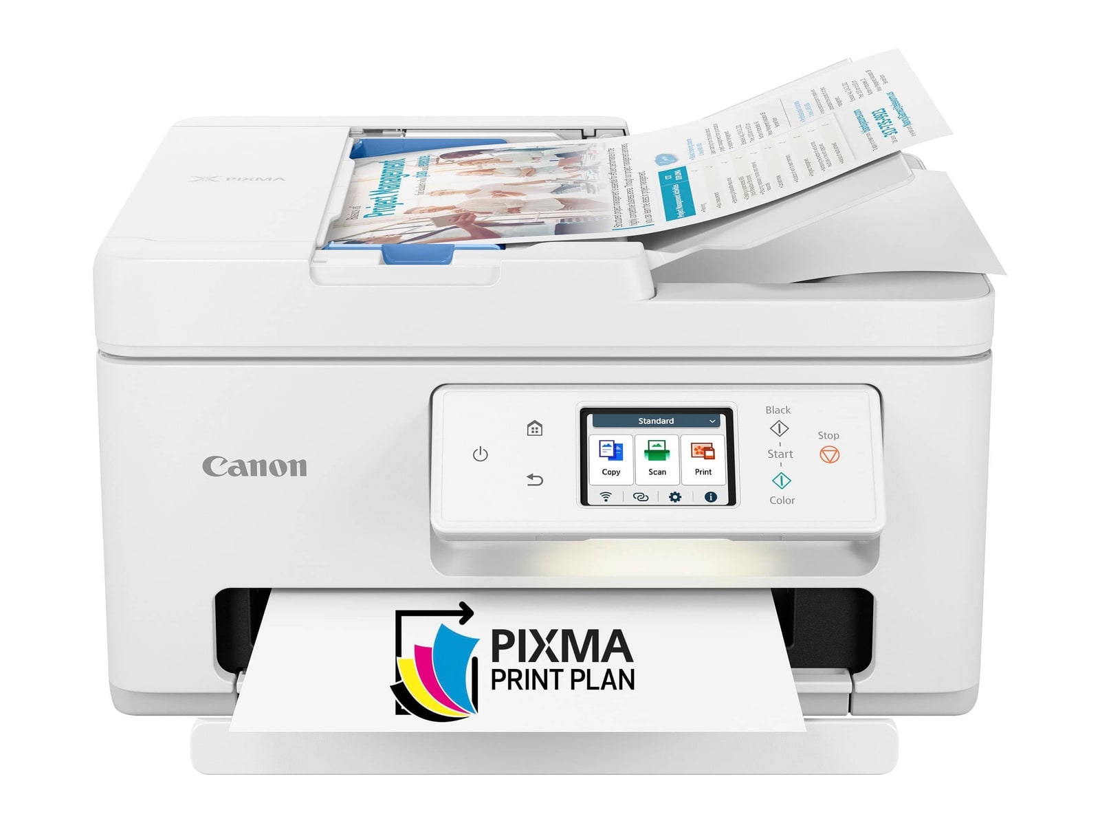 Canon - PIXMA TR7820 Wi-Fi, USB-A Printers - White