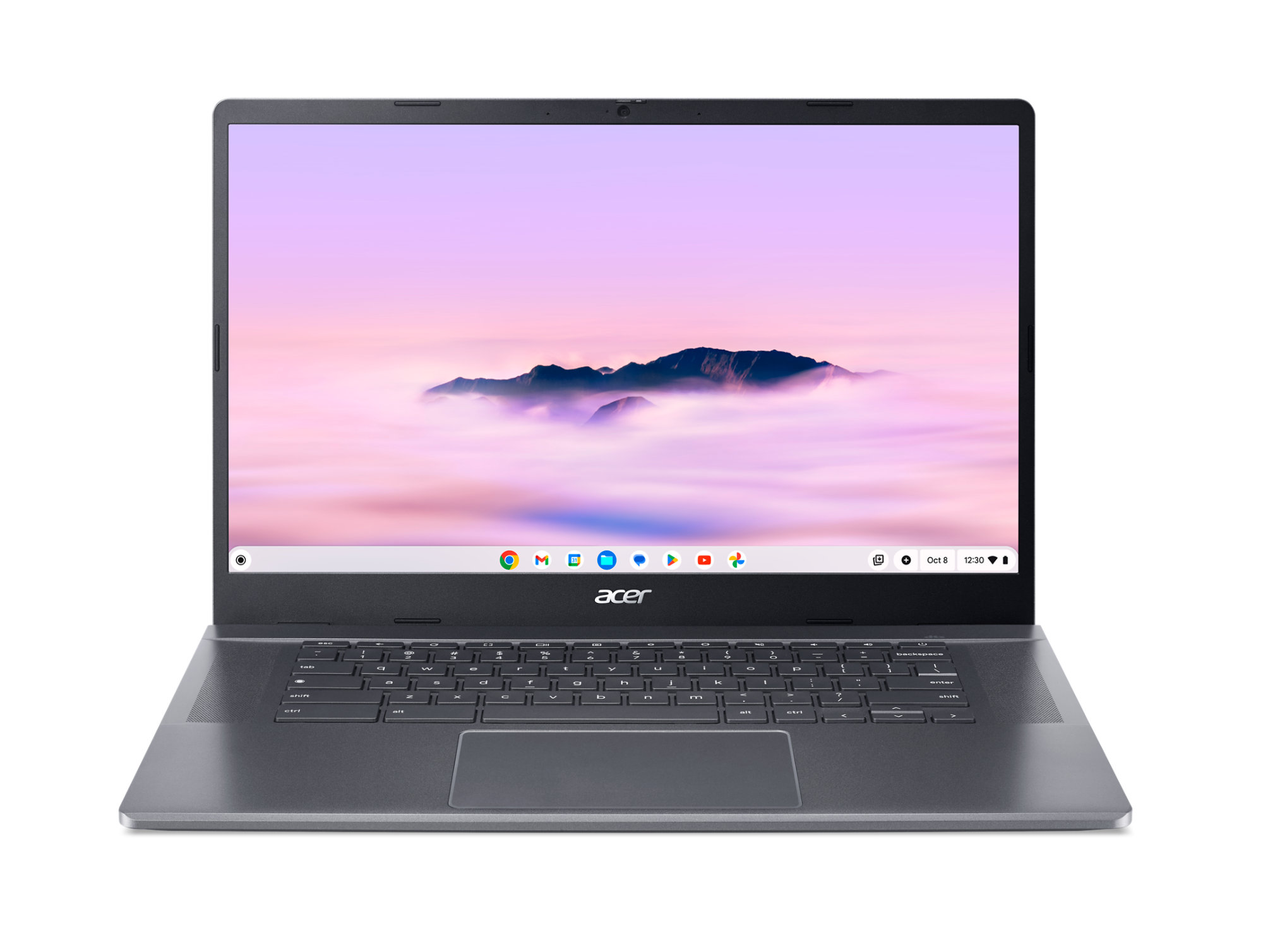 Acer - Chromebook Plus 515 15.6" - Intel Core i3-1305U chip - 8GB Memory - 256GB SSD - Steel Gray