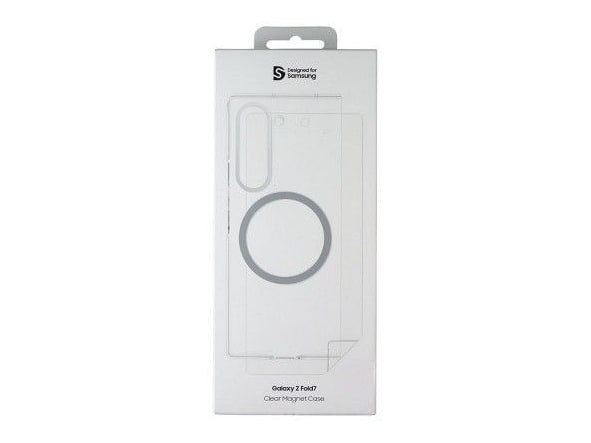 Samsung - Clear Magnet Case - Galaxy Z Fold7 - Transparent