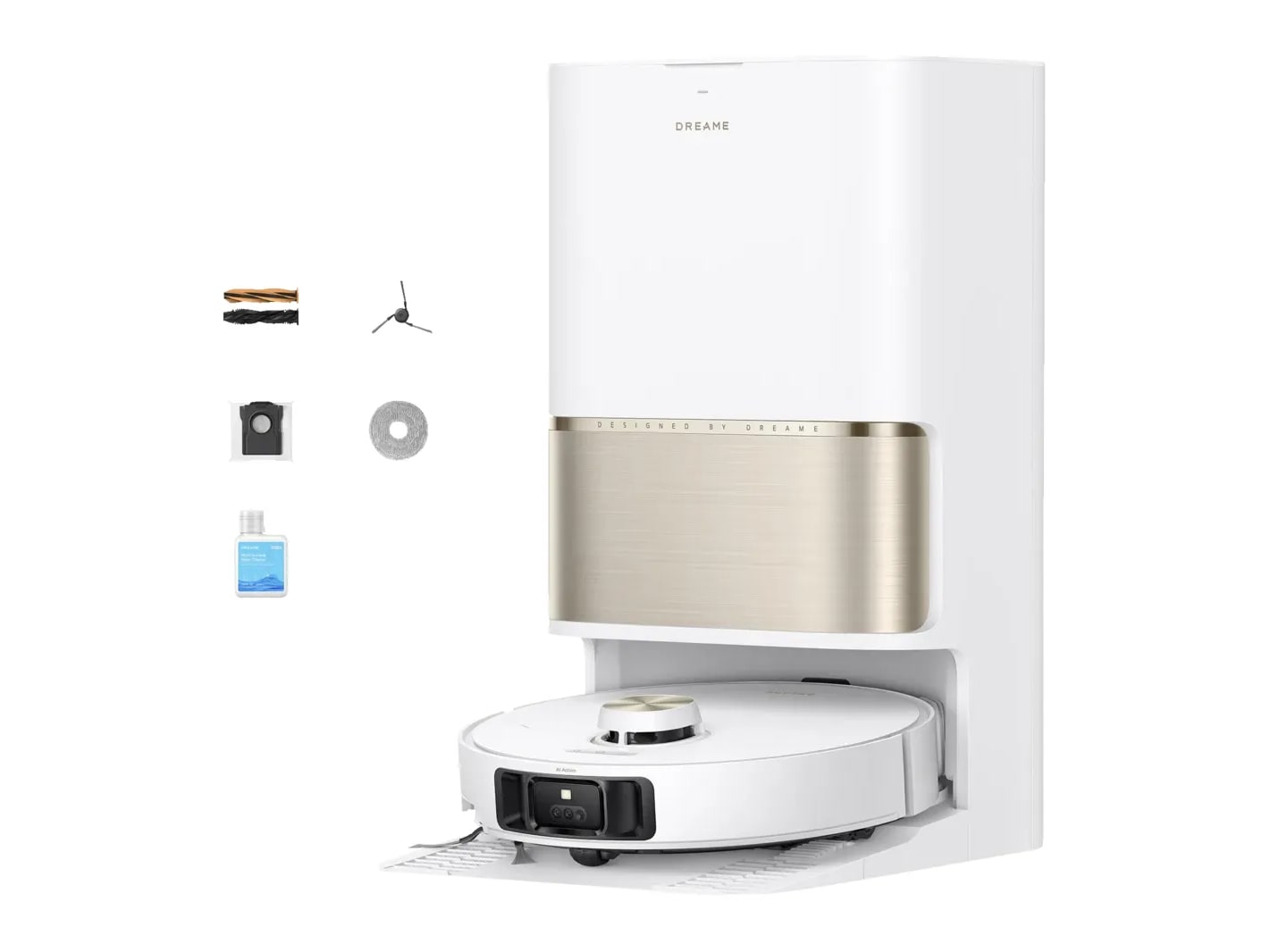 Dreame - L50s Pro Ultra White Vacuum Cleaners