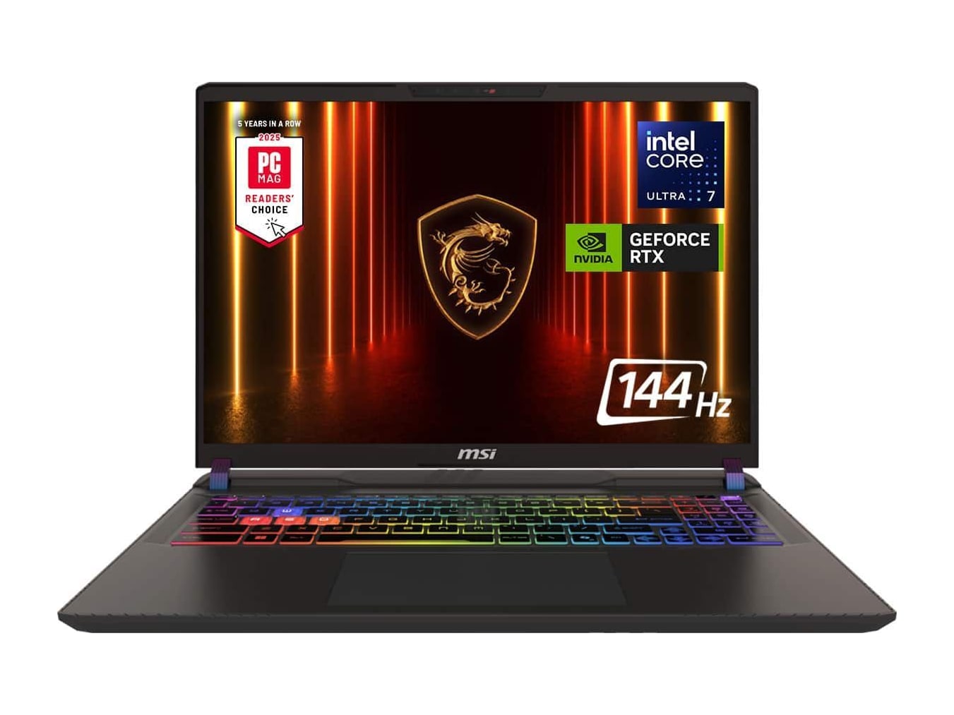 MSI - Vector 16 HX AI 16 inch - Intel Core Ultra 7 255HX chip - 16GB Memory - 1TB SSD - Cosmo Gray