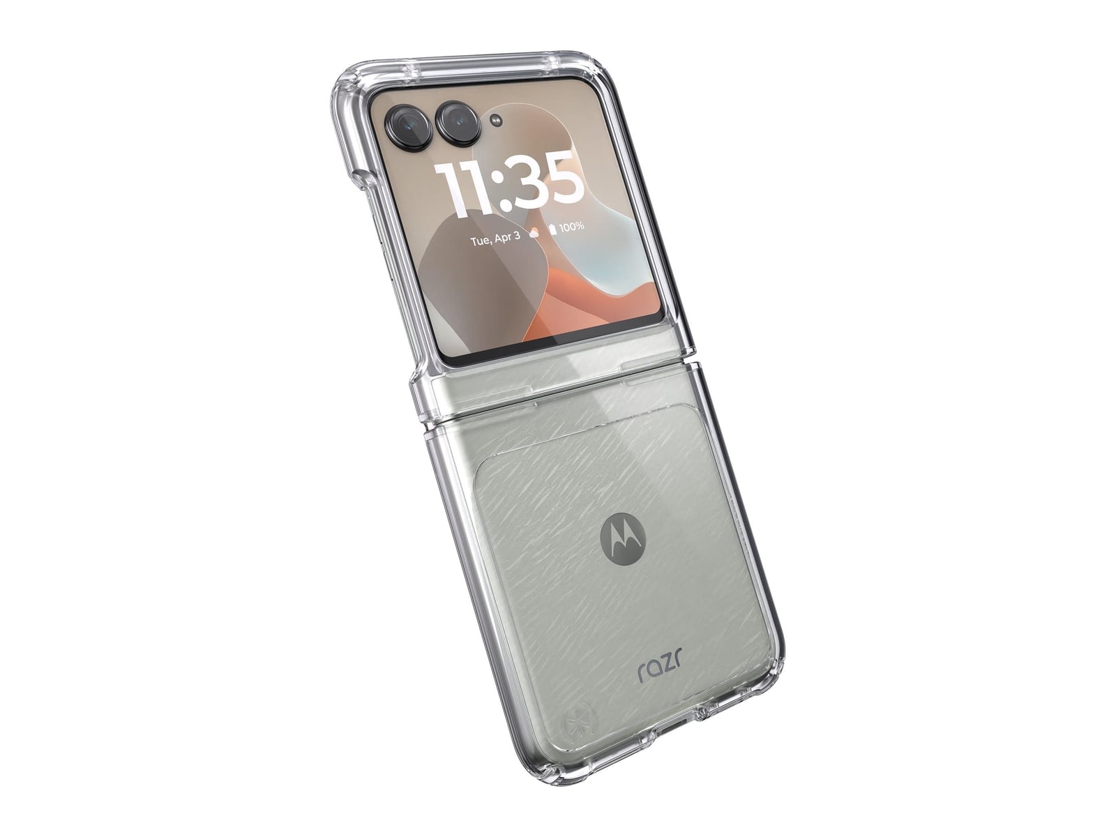 Speck - Presidio Perfect-Clear Fold - razr (2024-2026) - Clear