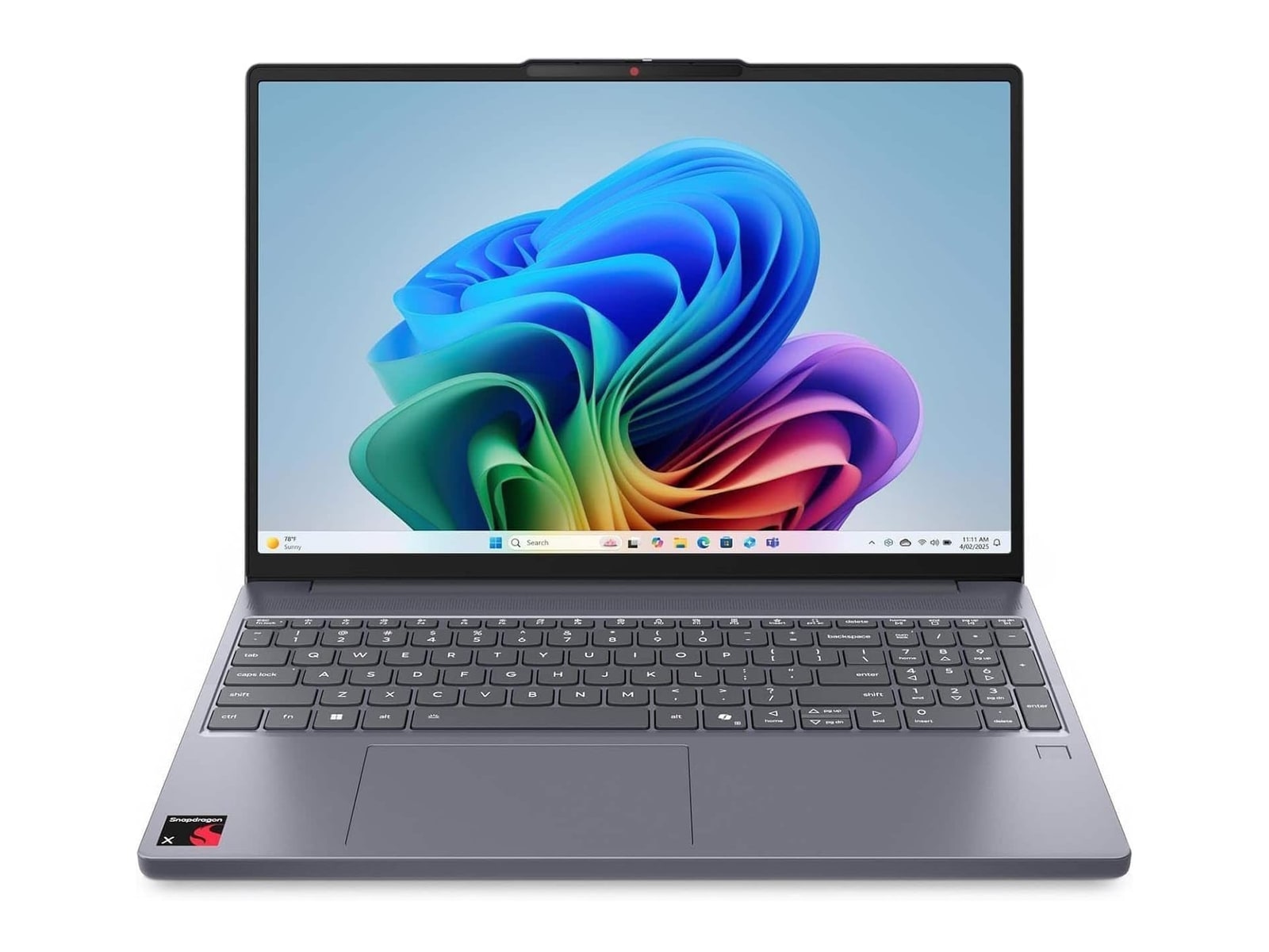 Lenovo - IdeaPad Slim 3x 83N3 15.3" - Snapdragon X X1-26-100 chip - 16GB Memory - 512GB SSD - Luna Grey