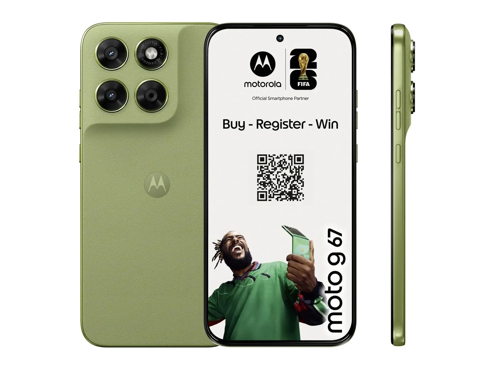 Motorola - Moto G67 5G 128GB - Pantone Nile