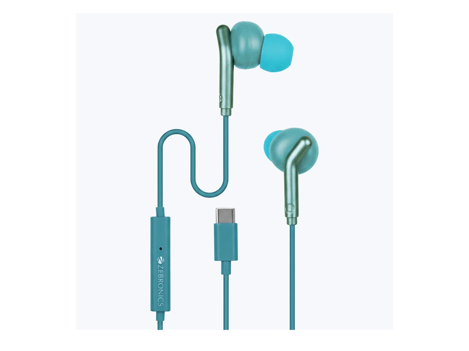 Zebronics - Zeb Bro C In-Ear Headphones - Green