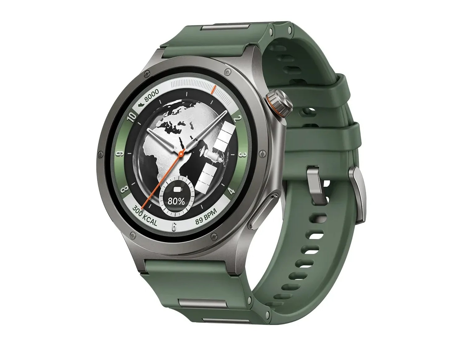 OnePlus - Watch 4 Smart Watches - Evergreen Titanium
