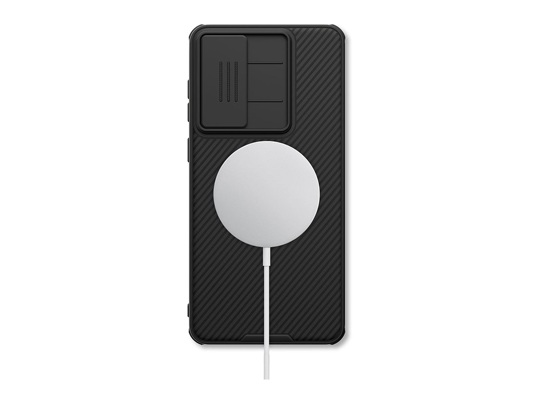 Nillkin - MagSafe Compatible CamShield Pro Case - Galaxy S25 Edge - Classical Black