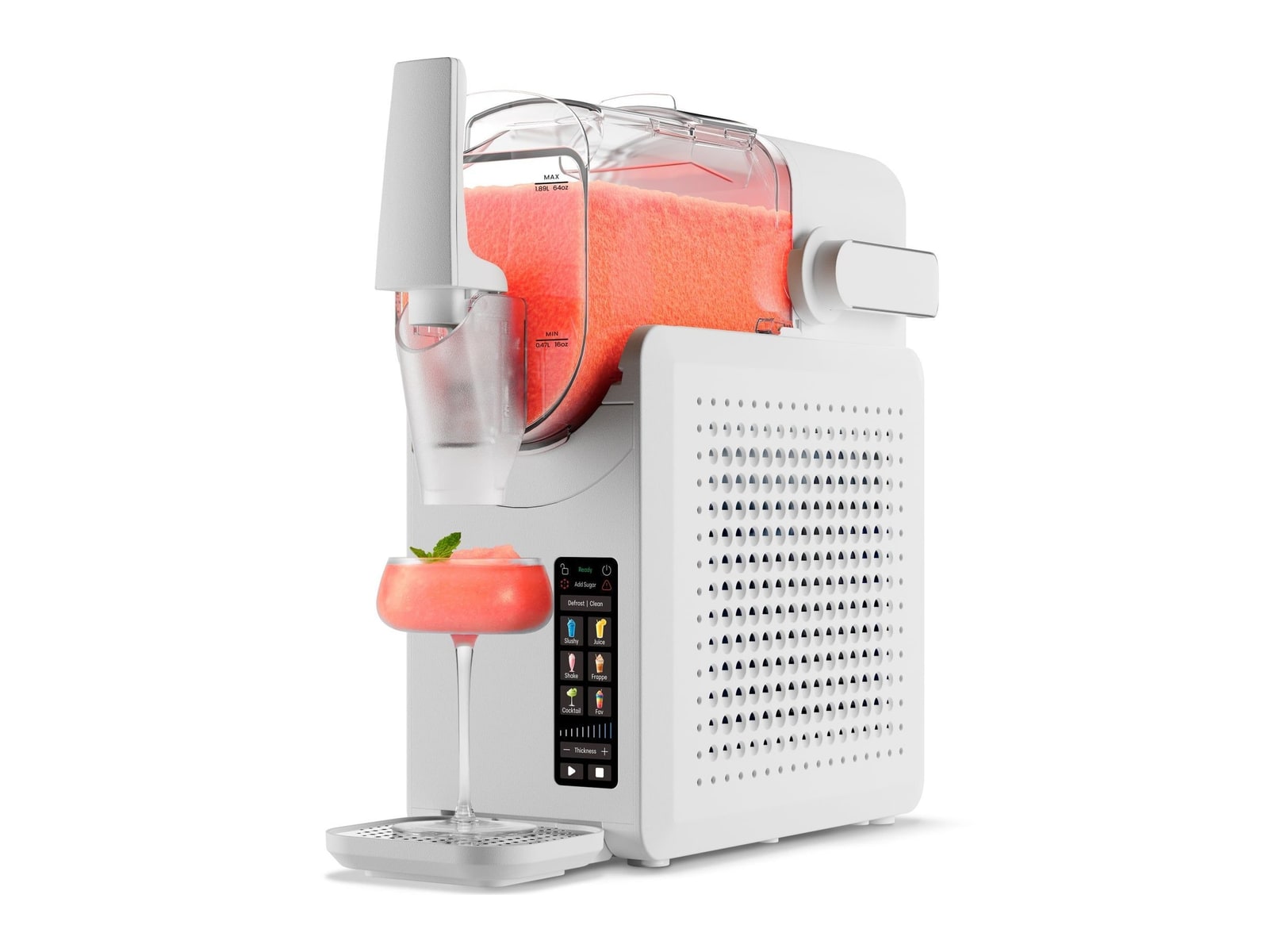 Chefman - Slush-Ease MAX Slushy Machine White Ice Cream & Slush Makers