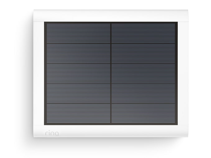 Ring - Solar Panel (2nd Gen) USB-C White Solar Chargers