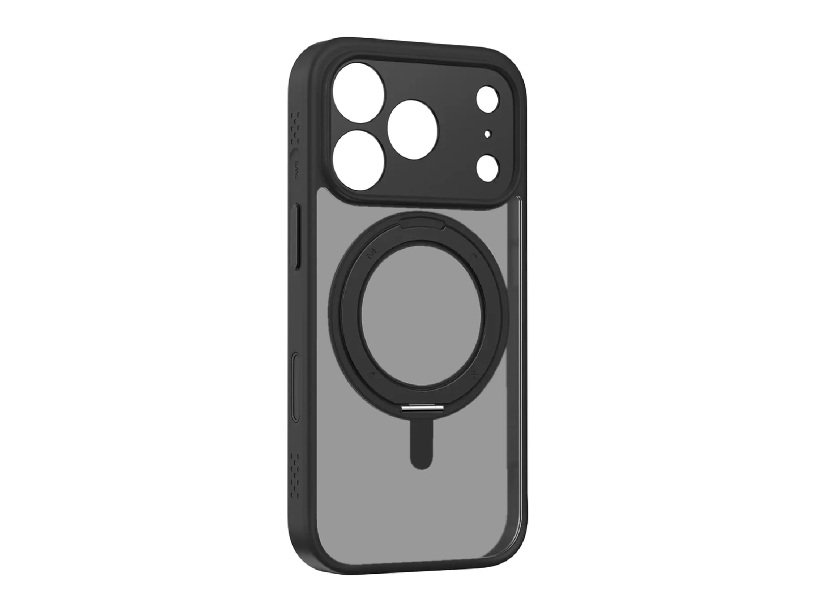 MOMAX - CaseFORM Roller Magnetic Case - iPhone 17 Pro - Obsidian Black