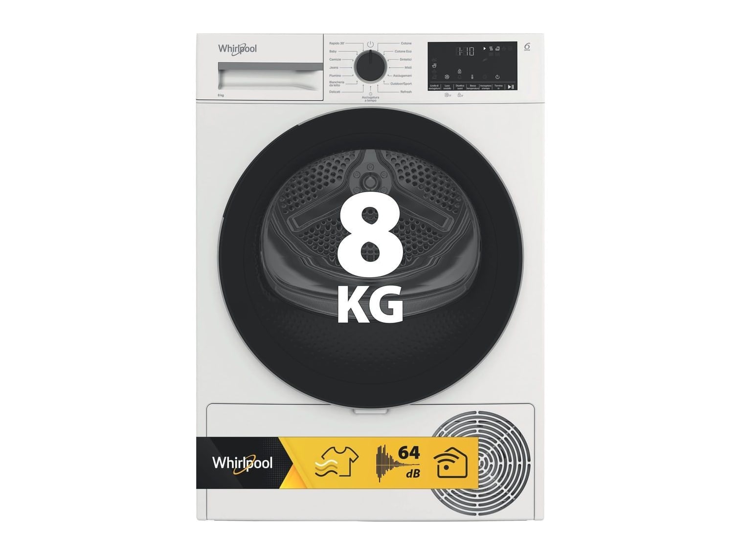 Whirlpool - C WD 83M WBS IT Dryers