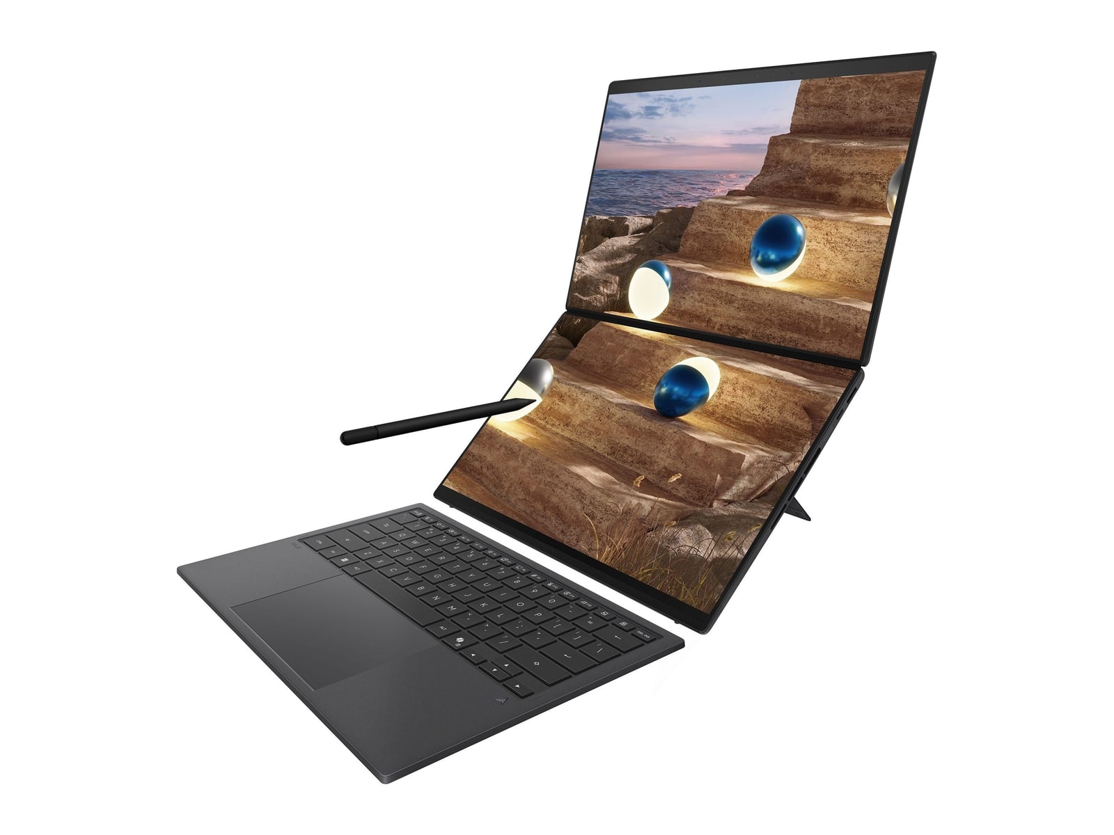 ASUS - Zenbook Duo Dual UX8407AA-PSX9T 14" - Intel Core Ultra X9 388H chip - 32GB Memory - 1TB SSD