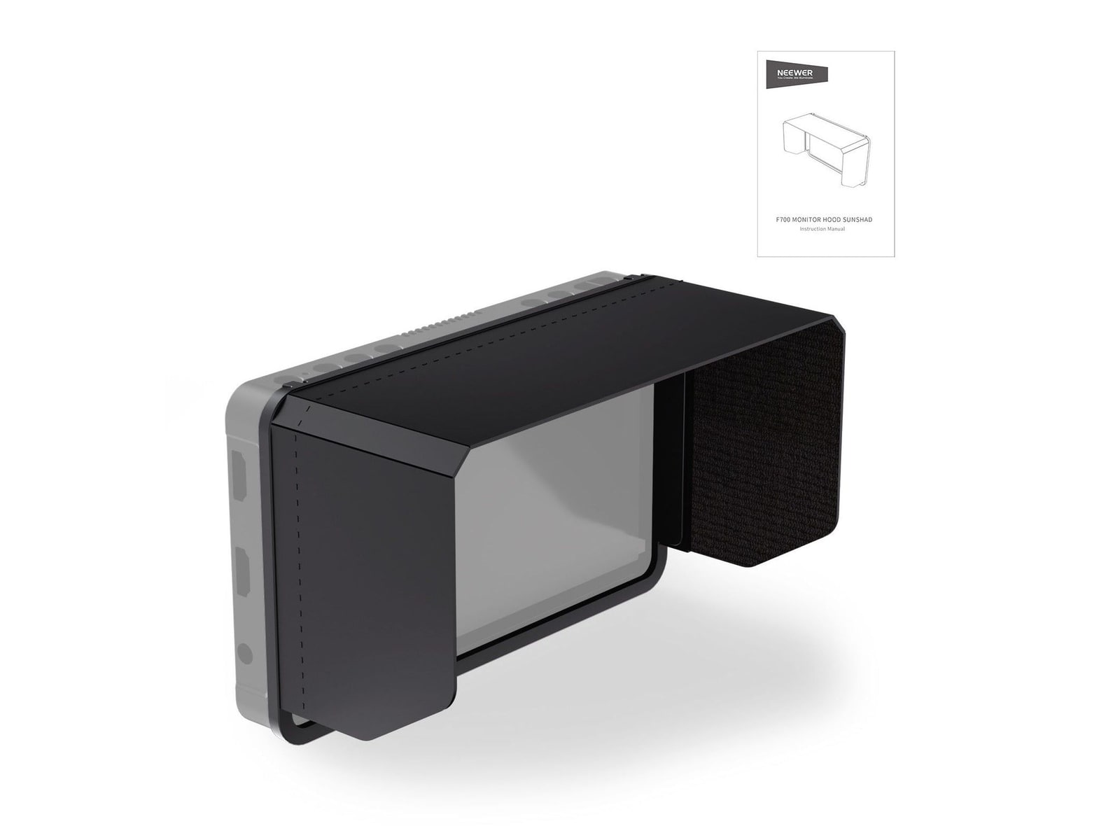 Neewer - MA007 Monitor Sunshade Hood for F700 Monitor Camera Accessories