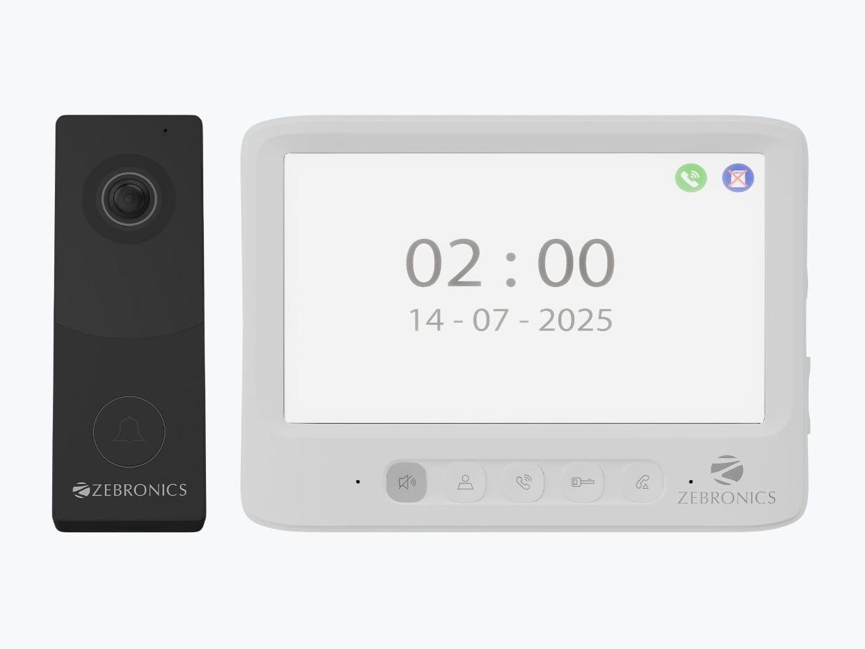 Zebronics - Zeb VDP7100 Video Doorbells