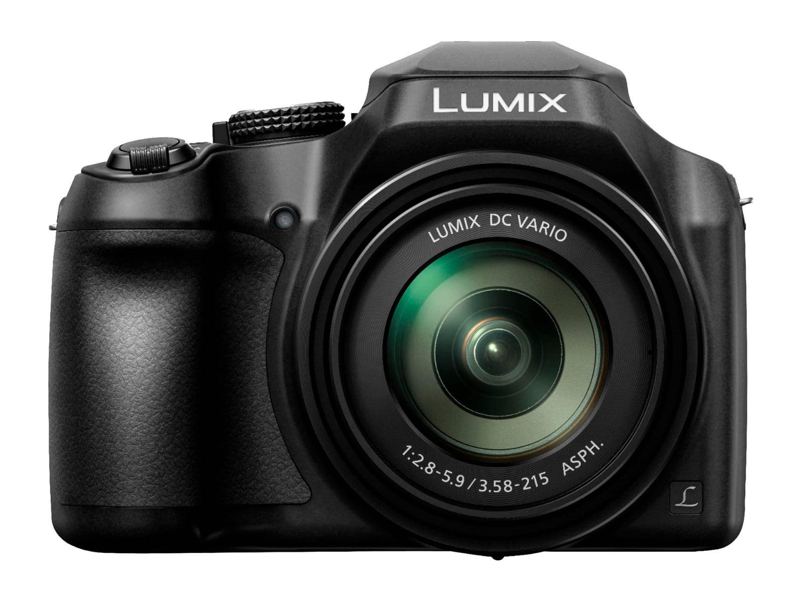 Panasonic - LUMIX FZ80D 18.1MP Compact & Point-and-Shoot - Black