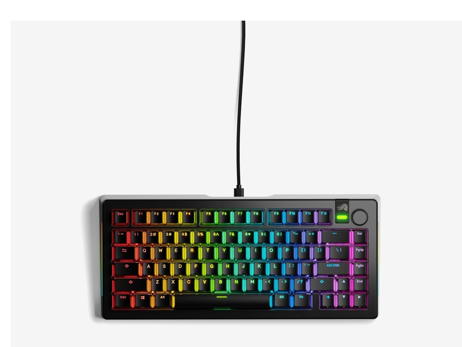 Glorious - GMMK 3 PRO Prebuilt 75% Mechanical Keyboards - Black