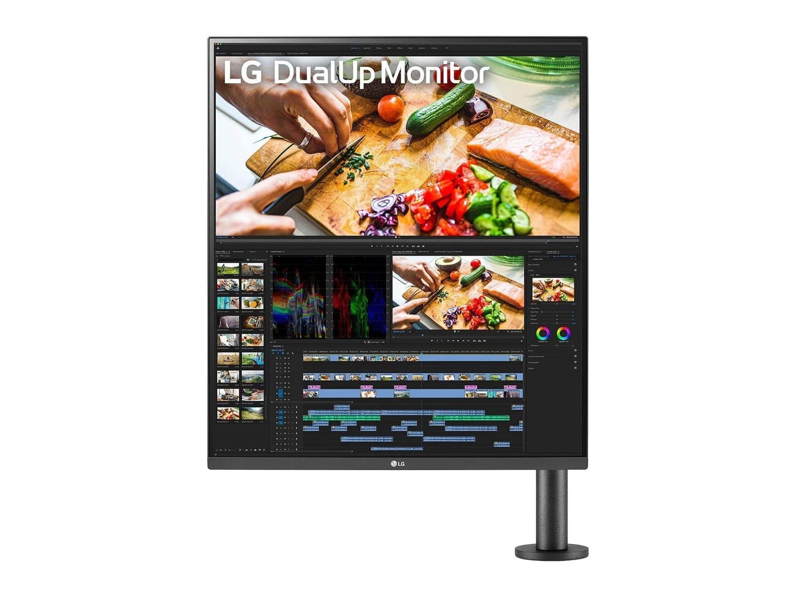 LG - 27.6" 28MQ780-B 2560x2880 60Hz Professional Monitors - Black