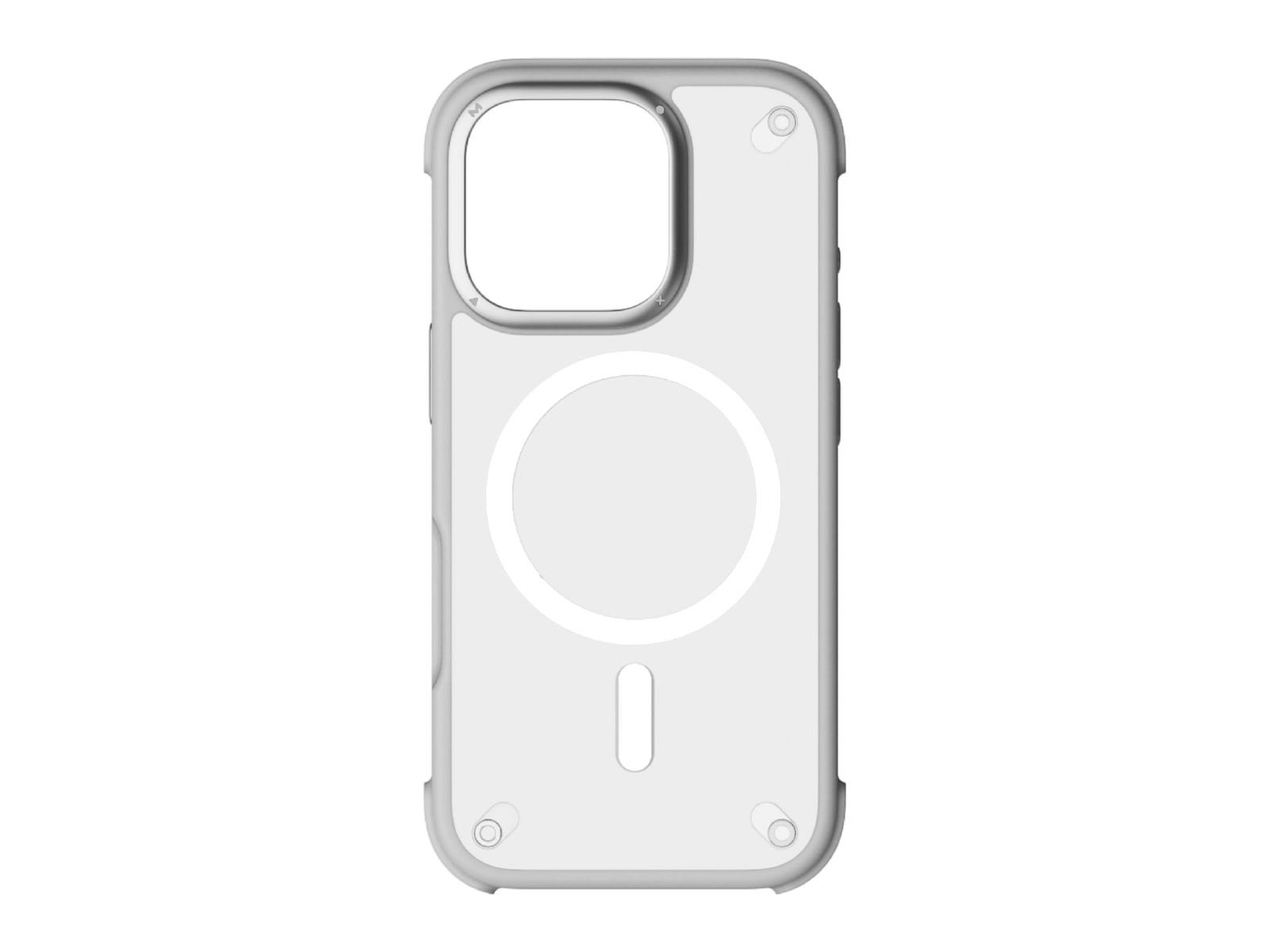 MOMAX - CaseFORM Air Shock Proof Case - iPhone 16 Pro - Gray