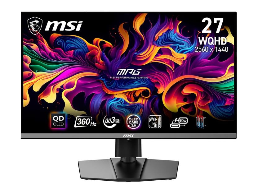 MSI - 26.5" MPG 271QRXDE WQHD 360Hz OLED Monitors