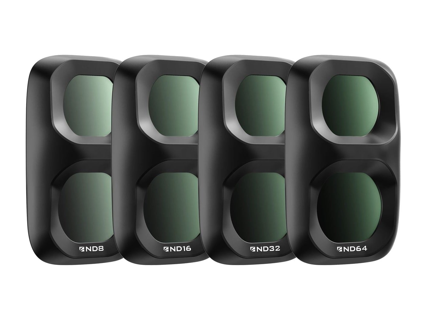 Freewell - DJI Osmo Pocket 4P / Xtra Muse 2 Pro Standard Day Kit 4 Pack Black Camera Accessories - Black